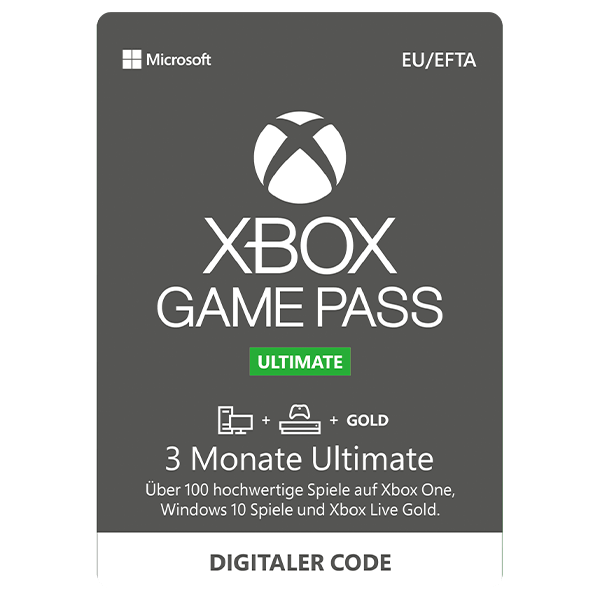 Xbox Game Pass Ultimate 3 Monate
